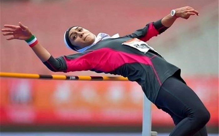 تایید رکورد 1.84 متری سپیده توکلی در لیگ طلایی دوومیدانی