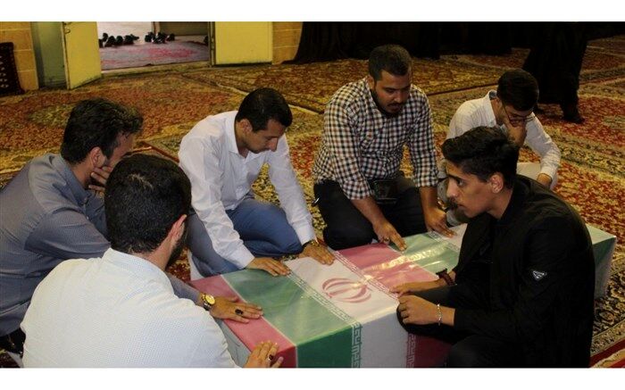 شهرقدس میزبان دو شهید گمنام شد