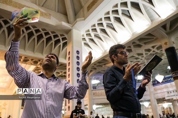 احیا شب ۱۹ ماه مبارک رمضان در حرم حضرت معصومه(س)