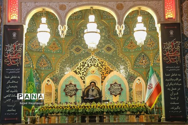 احیا شب ۱۹ ماه مبارک رمضان در حرم حضرت معصومه(س)
