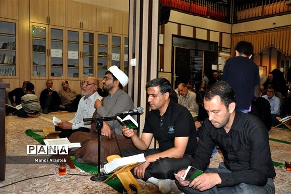 احیای شب نوزدهم رمضان درمجتمع ابن حسام بیرجند