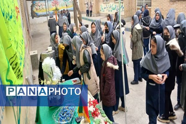 جشن عید مبعث در مدرسه فدک فاروج