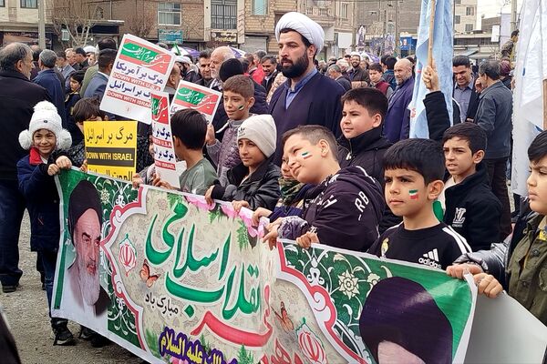 حماسه حضور مردم غیور باقرشهر و کهریزک در راهپیمایی ۲۲بهمن