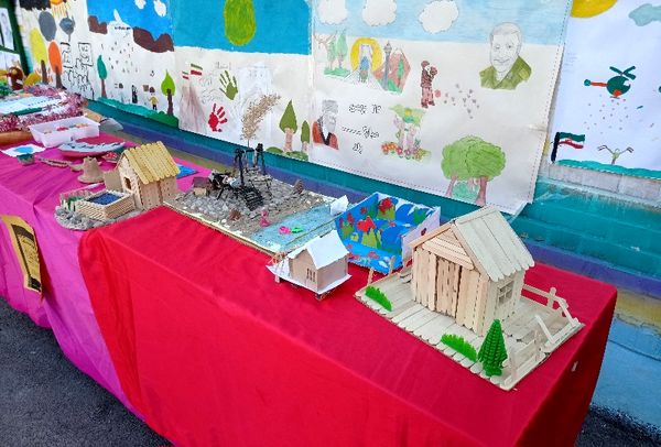 جشنواره ماها در دبستان ربابه هاشمیان یزدی شیروان