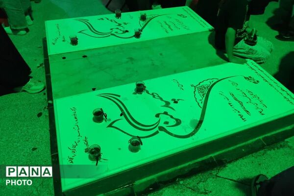 تجمع مردمی شهر صباشهر همزمان با مراسم شام غریبان  