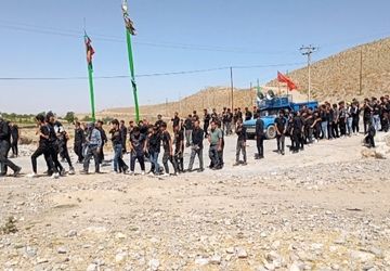 مراسم عاشورای حسینی در روستای گزکوه 
