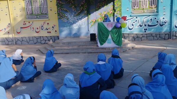 مراسم ولادت حضرت زینب (س) در آموزشگاه فرهنگ خلیل آباد