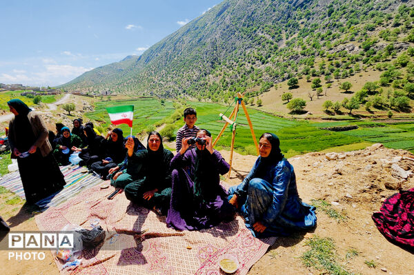مهمان نوازی مردم انقلابی و غیور روستای پل بریده از مسئولین و رزمندگان