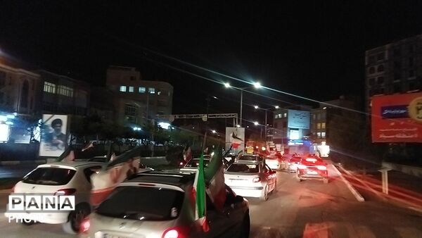 رژه ماشینی در سراسر شهر نیشابور-۲