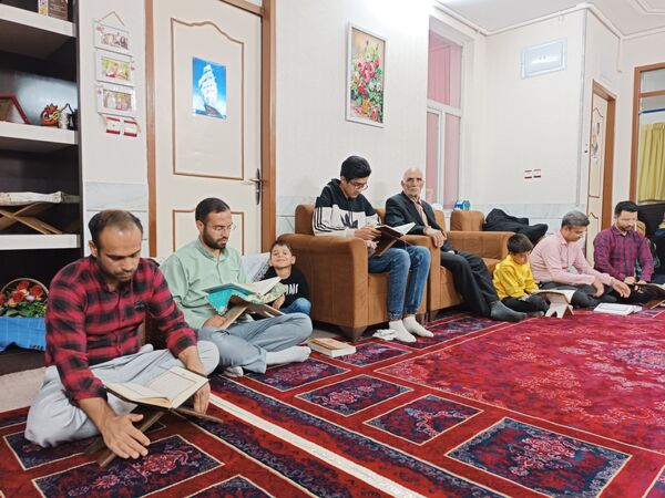 جز خوانی ماه مبارک رمضان در منازل شهروندان بیرجندی 
