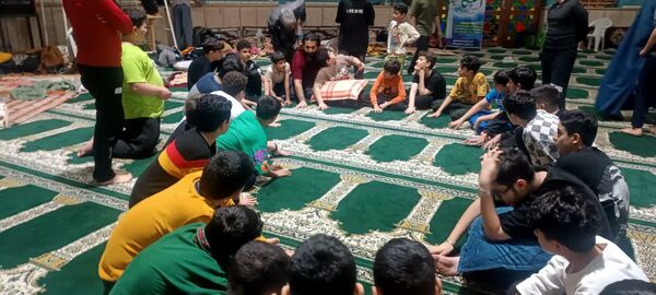 مراسم پرشور اعتکاف دانش‌آموزی در فریدونکنار