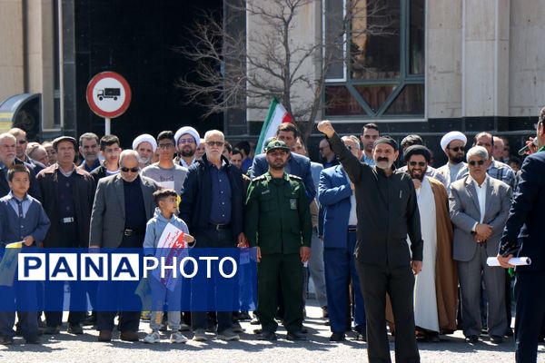 حضور شکوهمند مردم دلیجان در راهپیمایی روز قدس