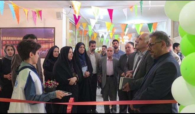 آئین افتتاحیه  اتاق بهداشت در دبستان فرهنگیان ۲