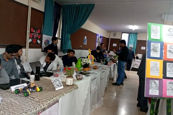 نمایشگاهی از دستاوردهای استعدادهای درخشان