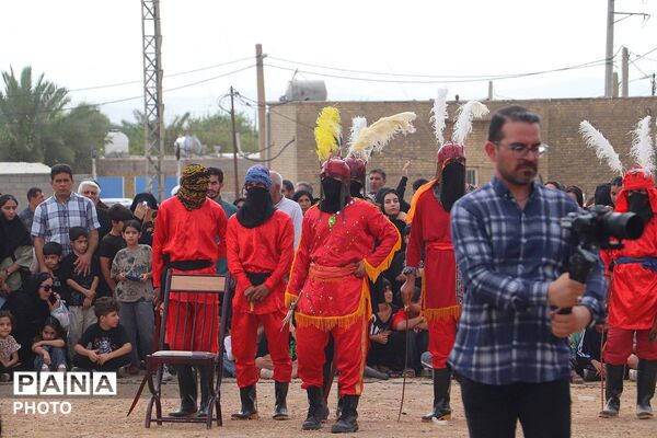 طنین نام حسین در سپیده‌دم باشت؛ از میدان خروجی تا آستانه‌ سیدمحمد