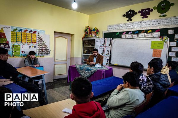 نور ایمان و رقابت؛ مسابقات قرآن، عترت و نماز دانش‌آموزان پسر در منطقه کهریزک 