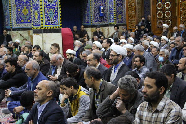 مراسم بزرگداشت شهید سید حسن نصرالله در شهر یزد 