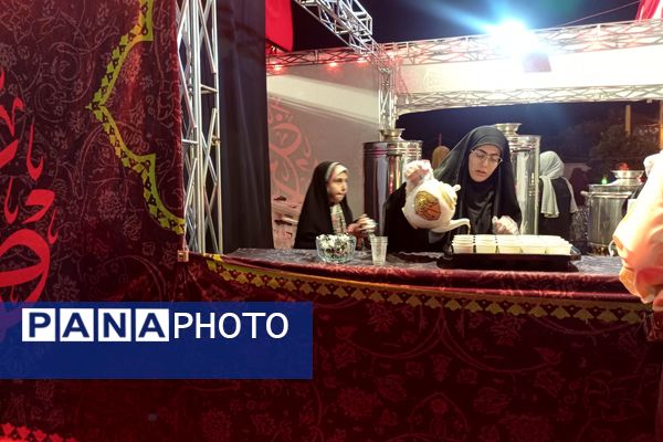 مراسم عزاداری شهادت کریم اهل بیت (ع)در کشتی سفینة  النجاة 