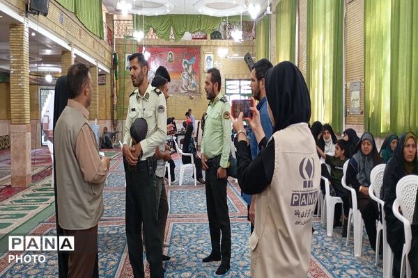 دومین روز از حضور تیم پزشکی اثر در شهر بار نیشابور