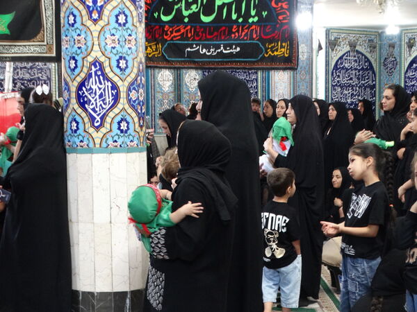 همایش شیرخوارگان حسینی در شهر گهرو