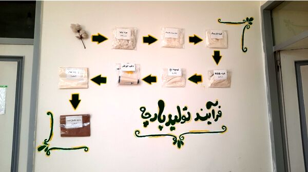 آموزش ماندگار در تجربستان کاوک ناحیه۷ مشهد 