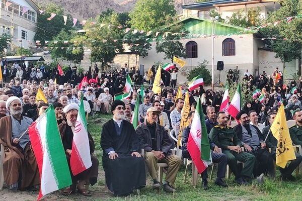  بیست و چهارمین یادواره شهدای روستای پیل‌نور در گلزار شهدا