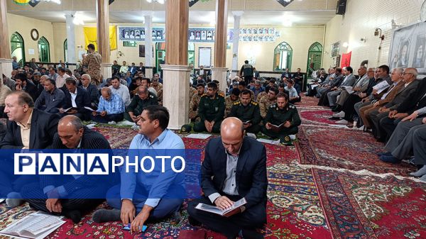 مراسم بزرگداشت شهدای خدمت در ملکان 