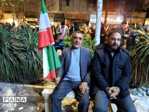 حضور حماسی مردم شهرستان نیشابور در اجتماع بیستمین شب