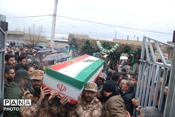 تشییع با شکوه چهار شهید وطن از دیار مرند با حضور مدیرکل آموزش و پرورش آذربایجان شرقی 