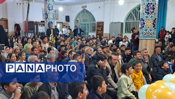 جشن میلاد امام زمان(عج) و گرامیداشت دهه فجر در مسجد بقیة الله شوراب صغیر