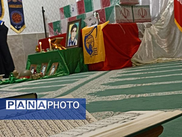 حضور پیکرهای مطهر شهدای گمنام در مدارس