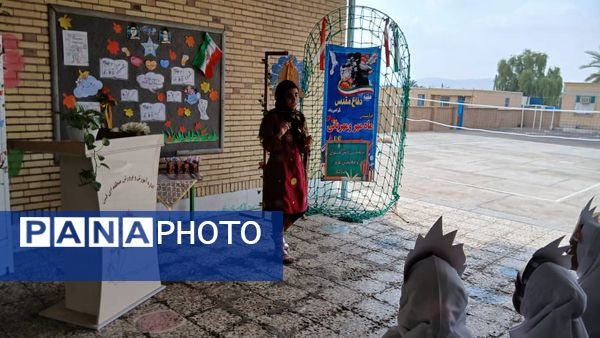 شکوفه‌ها در راه رویش؛ جشن ورود کلاس اولی‌ها در مدرسه شهید مطهری مارم فین