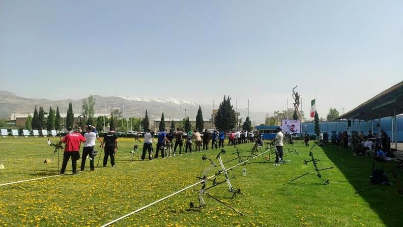 کمانداران ایران  در اردوی کامپوند به خط شدند