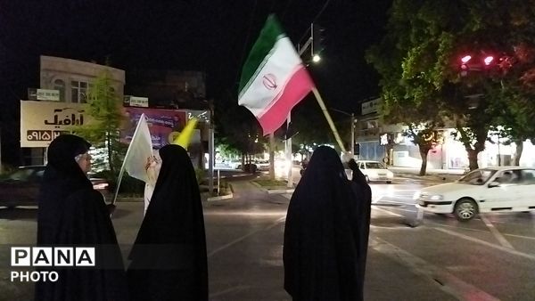 گذری بر اجتماع روبه روی  موکب قمر بنی هاشم در نود و چهارمین شب 