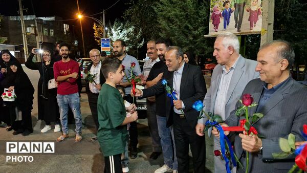 استقبال درگزین از طلایی های هندبال