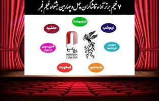 اعلام  ۷ فیلم برتر آرای مردمی فجر بدون رتبه بندی