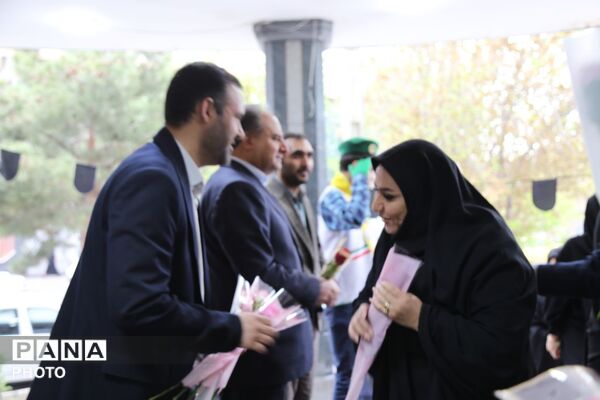 آیین سپاس معلم در اداره‌کل آموزش و پرورش آذربایجان شرقی
