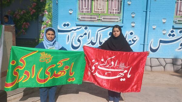 جشن میلاد امام مهدی عج در آموزشگاه فرهنگ شهرستان خلیل آباد