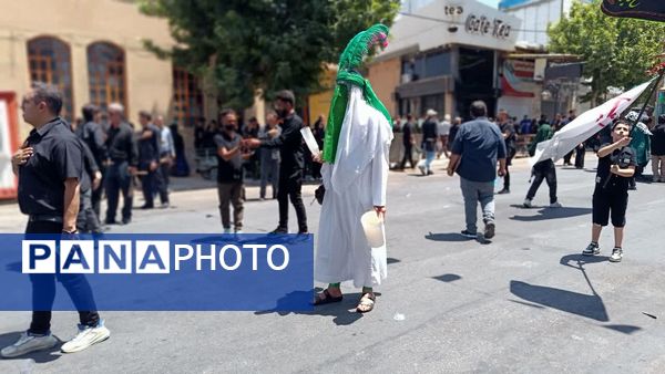 حضور پرشور کودکان و نوجوانان یاسوجی در روز عاشورا 