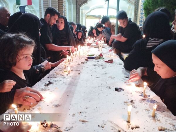 مشهد مقدس در سوگ امام مهربانی ها