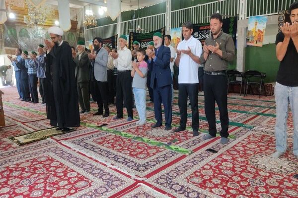 اقامه  نماز جمعه در دهه دوم ماه صفر در شهر بار نیشابور