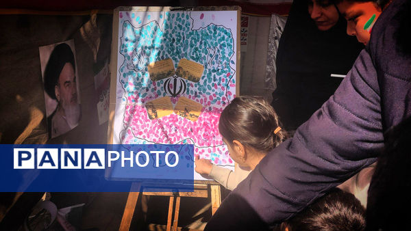 شکوه عشق و ارادت مردم به وطن