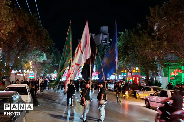 بجنورد یکپارچه در سوگ حسین(ع)