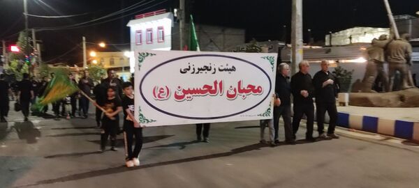 خیابان‌های پلدختر در شب‌های محرم، میزبان عزاداری عاشقان حسینی
