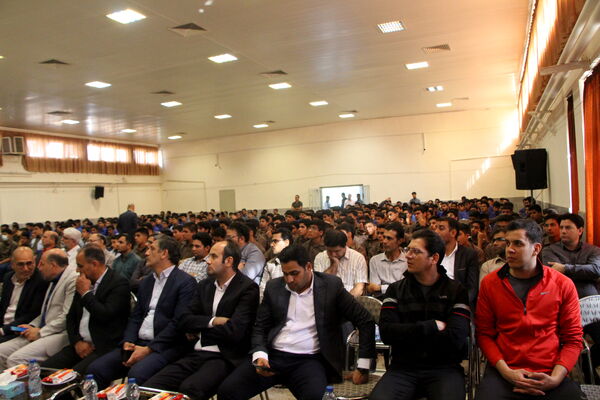 افتتاح سالن ورزشی شهید سلیمانی هنرستان انقلاب اسلامی یزد