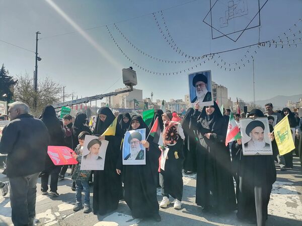 حضور پرشور ملت شریف ایران در راهپیمایی روز قدس