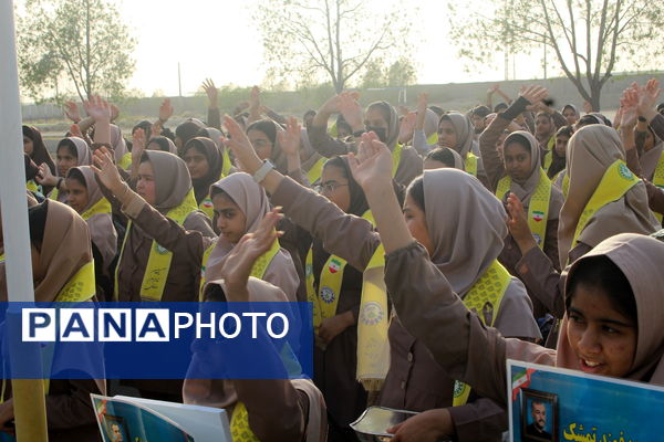 پنجمین روز از اردوی تمشک هرمزگان در اردوگاه سرخون بندرعباس