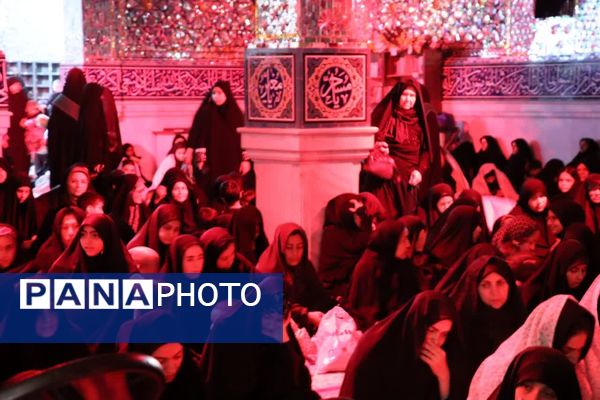 عزاداری ابا عبدالله الحسین (ع)  در امامزاده سید عباس در بجنورد 