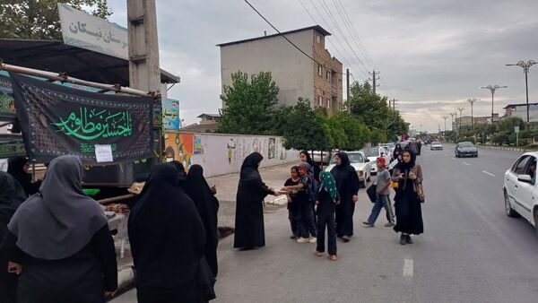 پیاده‌روی اربعین حسینی در محمودآباد