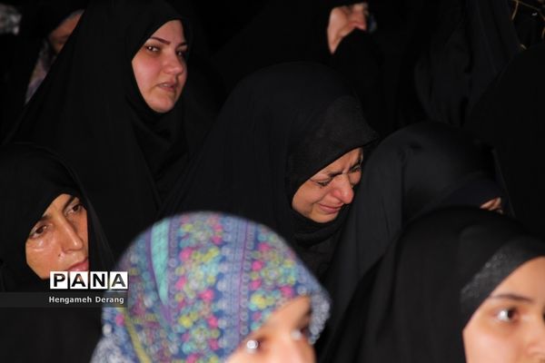 مراسم وداع با شهیدان مدافع حرم سید جلال حبیب‌الله‌پور و سید سجاد خلیلی